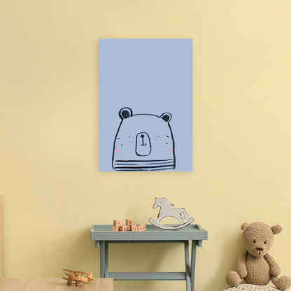 Polar Art Print by Laura Irwin A2 Black Frame