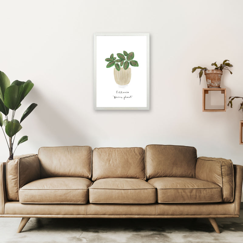 Nerve Plant  Art Print by Laura Irwin A2 Oak Frame