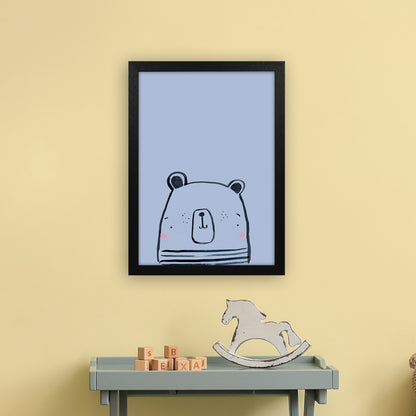 Polar Art Print by Laura Irwin A3 White Frame