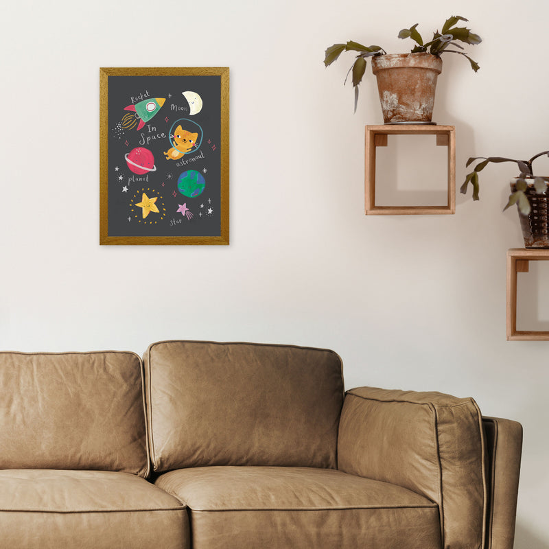 Space  Art Print by Laura Irwin A3 Print Only