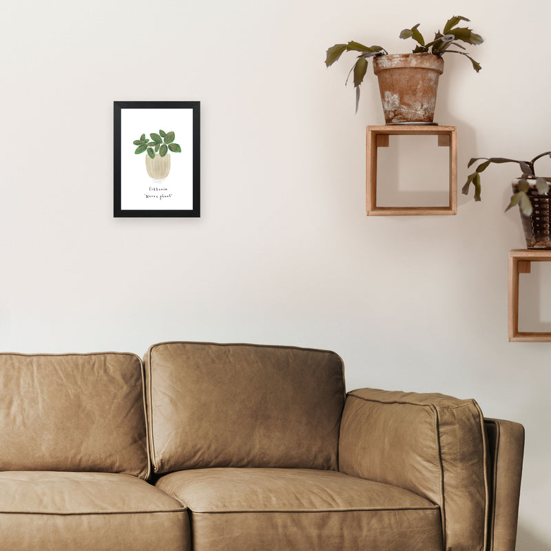 Nerve Plant  Art Print by Laura Irwin A4 White Frame