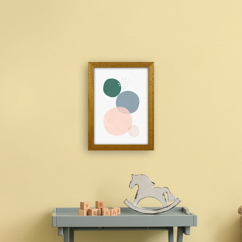 Abstract Soft Circles Part 3 Art Print by Laura Irwin A4 Print Only