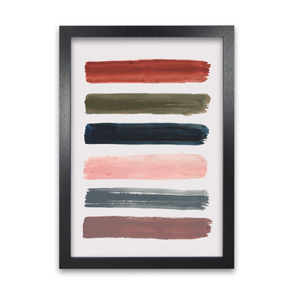 Laura Irwin Brush Strokes A1 White with White Mount