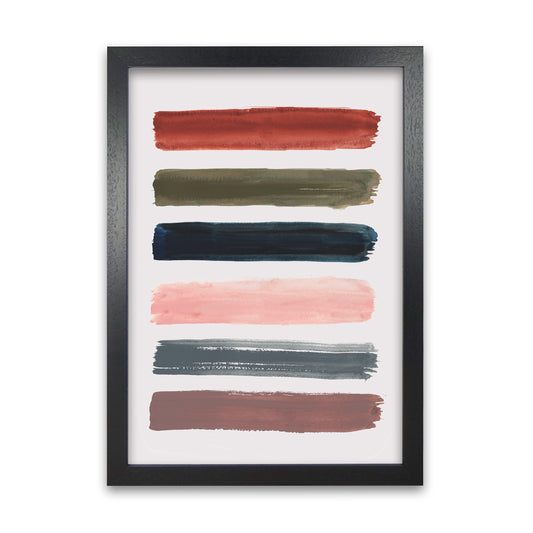 Laura Irwin Brush Strokes A1 White with White Mount