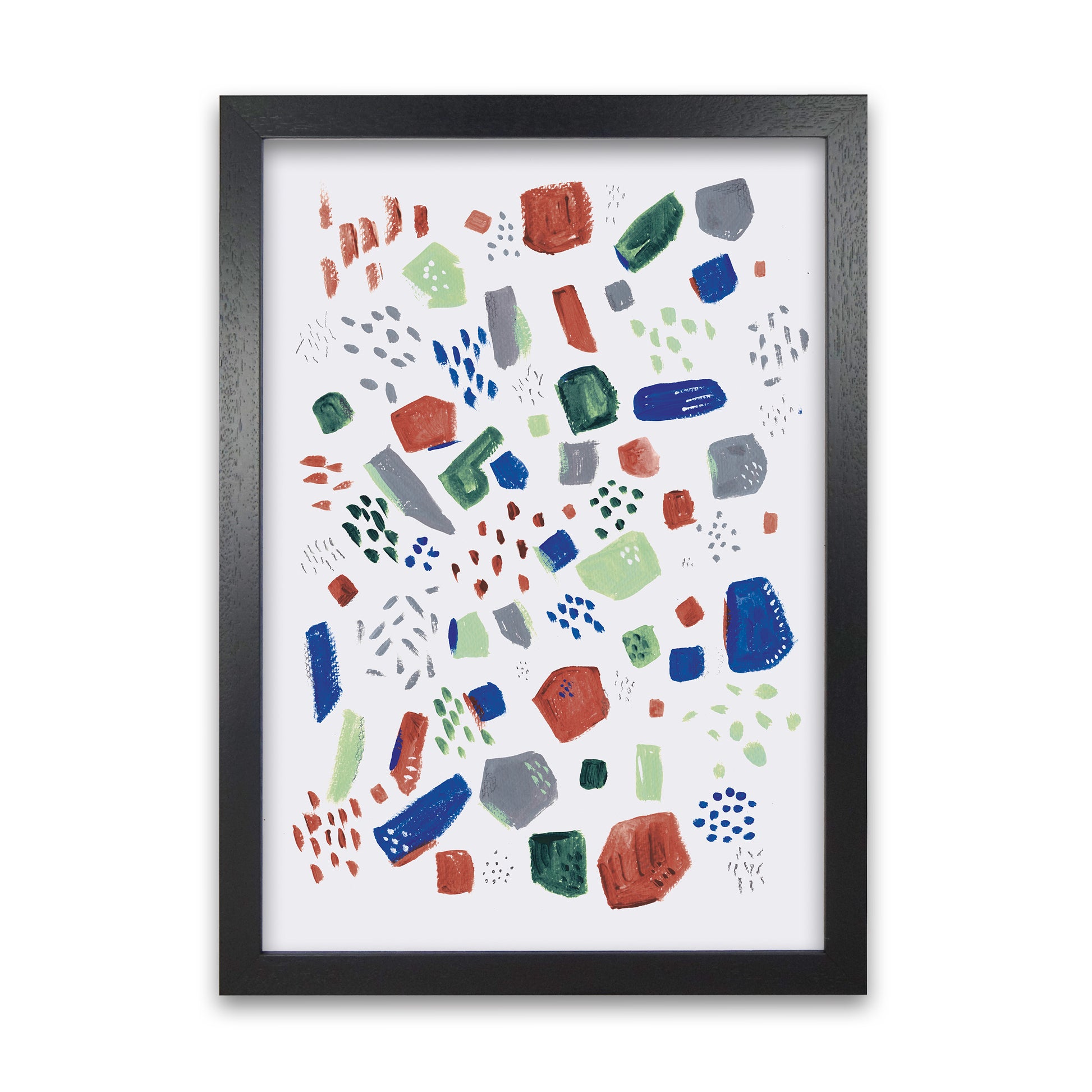 Laura Irwin Terrazzo A1 White with White Mount