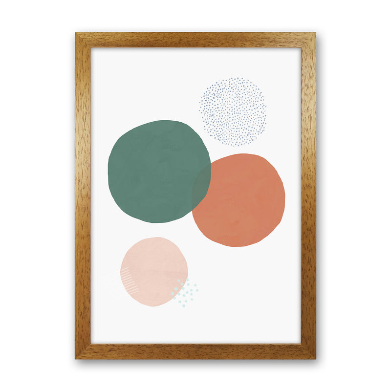 Abstract Soft Circles Art Print by Laura Irwin Oak Grain