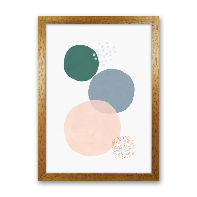 Abstract Soft Circles Part 3 Art Print by Laura Irwin Oak Grain