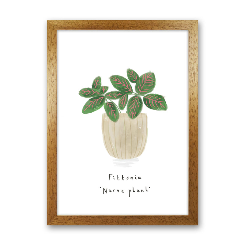 Nerve Plant  Art Print by Laura Irwin Oak Grain