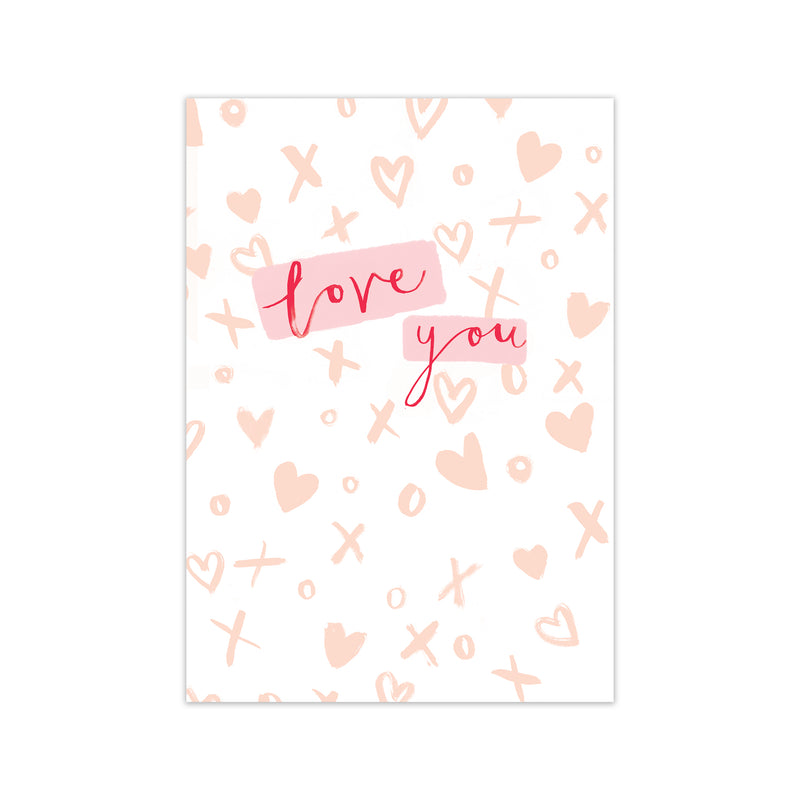 Laura Irwin Love You A2 Black with White Mount