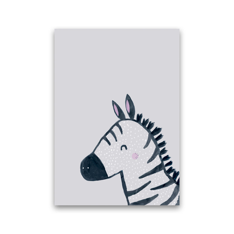 Inky Zebra Animal Art Print by Laura Irwin Print Only