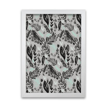 Laura Irwin Inky Jungle Pattern A1 Oak with White Mount