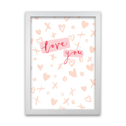 Laura Irwin Love You A1 Oak with White Mount