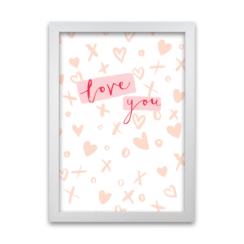 Laura Irwin Love You A1 Oak with White Mount