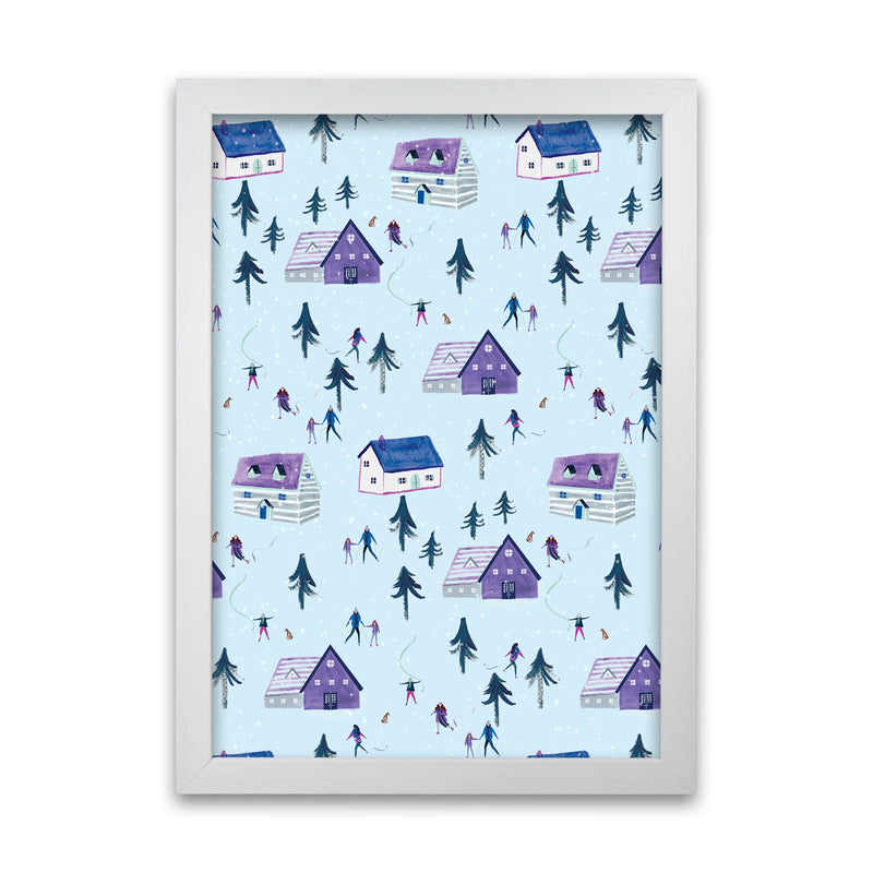 Laura Irwin Skaters A1 Oak with White Mount