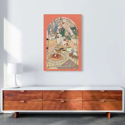 Lets Do Brunch Art Print by Lucy Michelle A1 Canvas