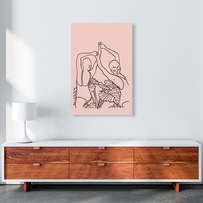 The Dancers Art Print by Lucy Michelle A1 Canvas