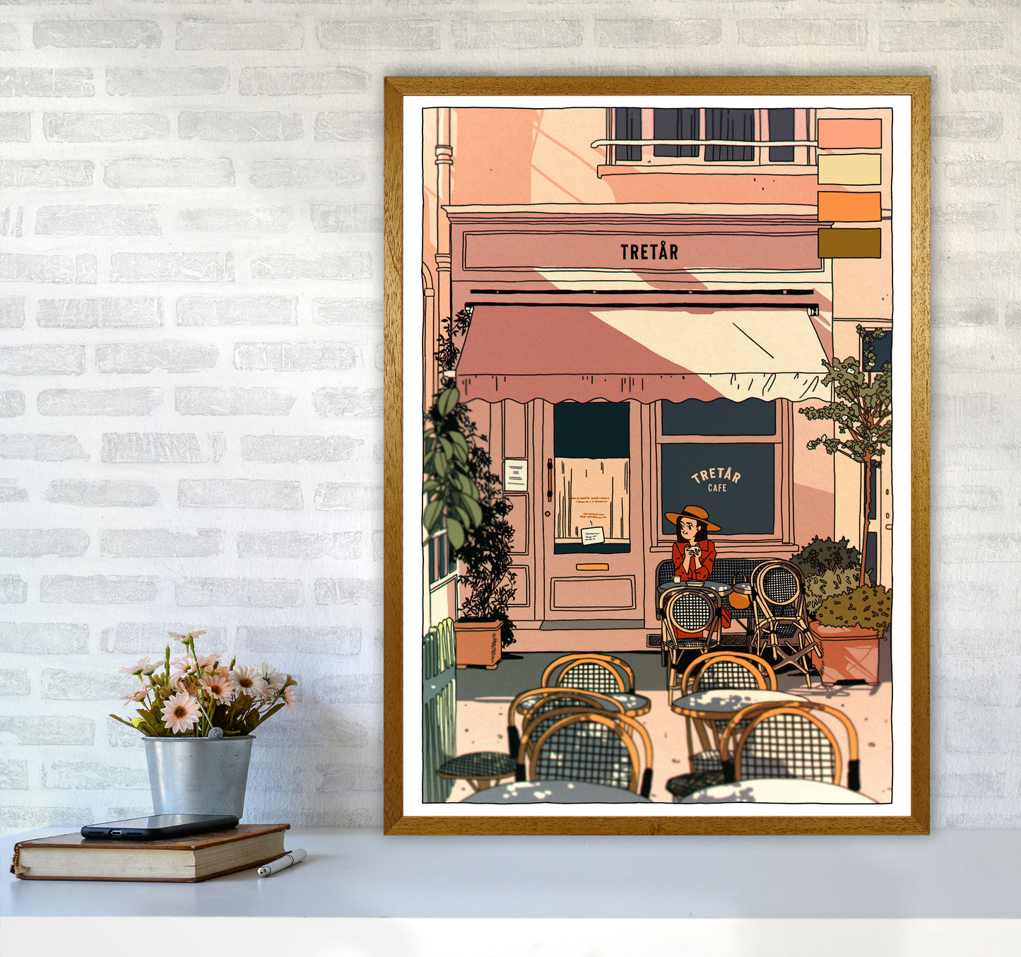 Tretar Art Print by Lucy Michelle A1 Print Only