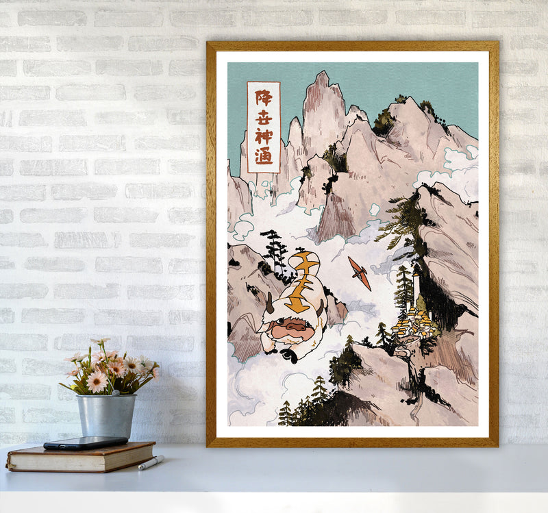 Appa Art Print by Lucy Michelle A1 Print Only