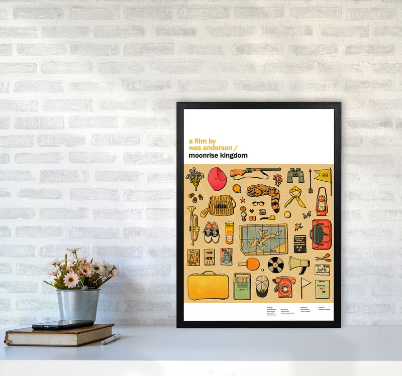 Moonrise Art Print by Lucy Michelle A2 White Frame