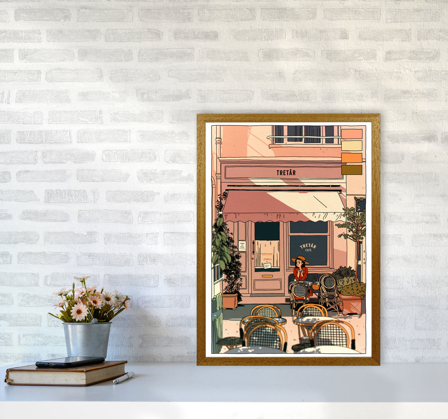 Tretar Art Print by Lucy Michelle A2 Print Only