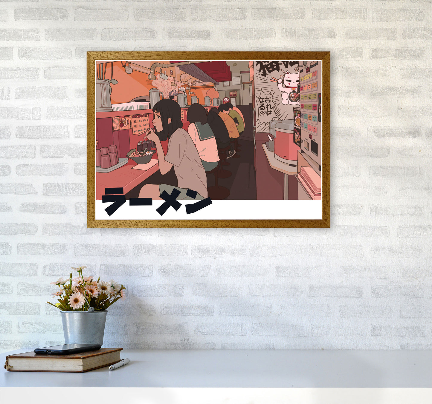 Ramen Art Print by Lucy Michelle A2 Print Only