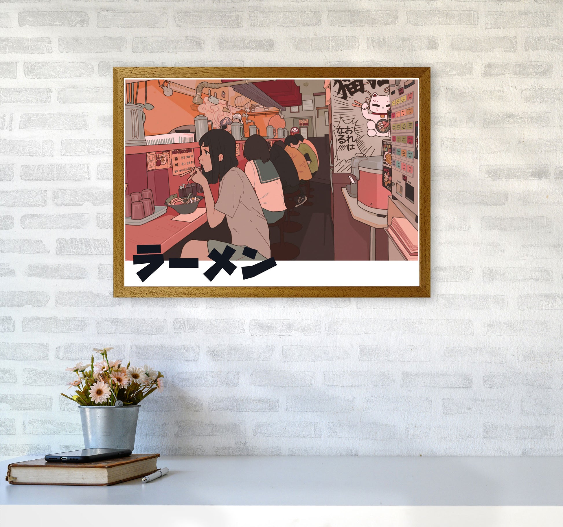Ramen Art Print by Lucy Michelle A2 Print Only