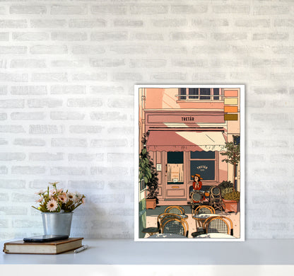 Tretar Art Print by Lucy Michelle A2 Black Frame