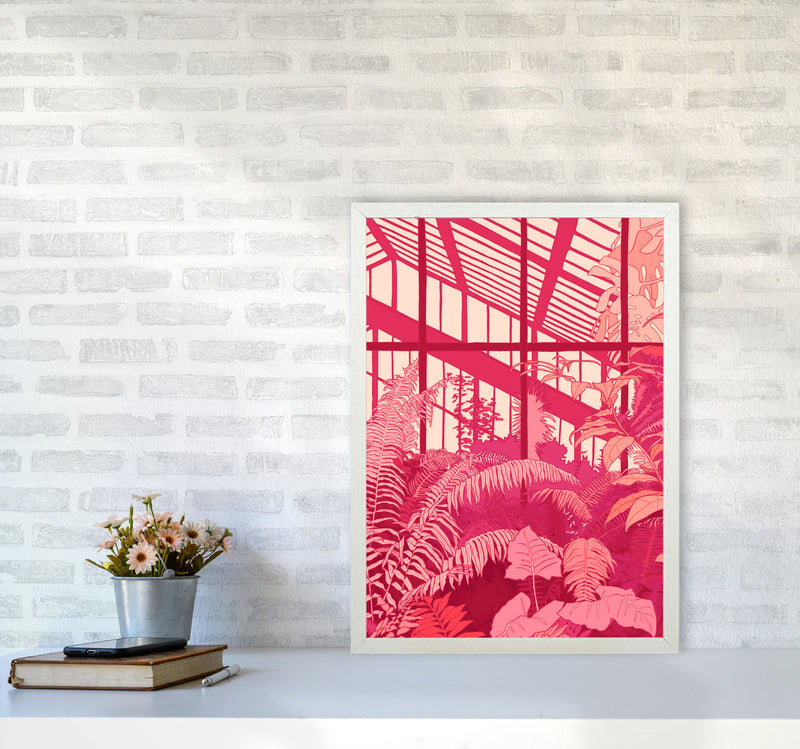 Dramatic Art Print by Lucy Michelle A2 Oak Frame