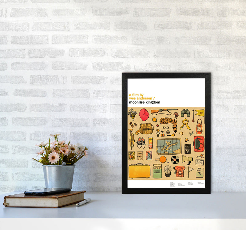 Moonrise Art Print by Lucy Michelle A3 White Frame