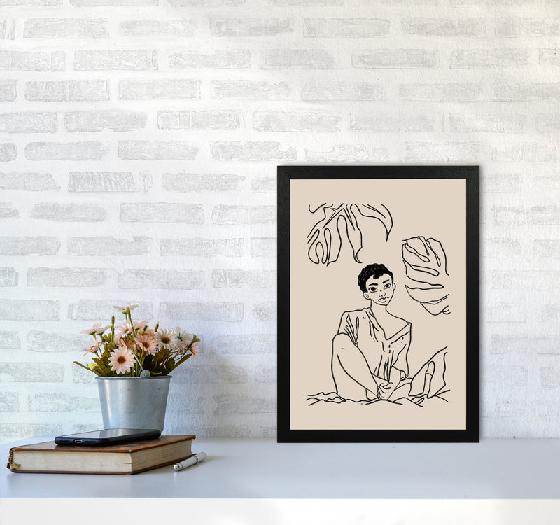 Sundays Art Print by Lucy Michelle A3 White Frame