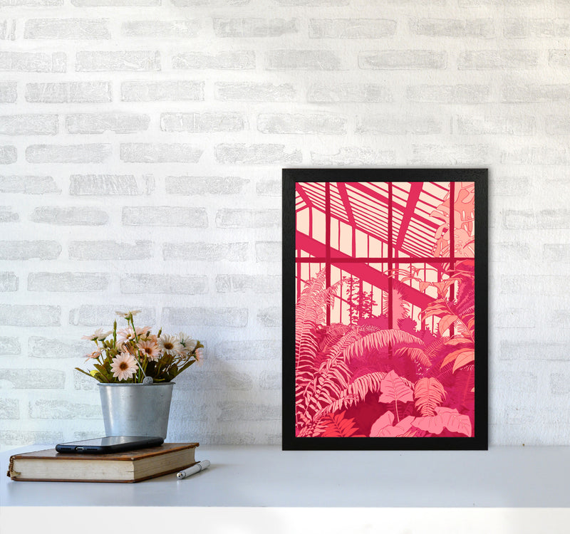 Dramatic Art Print by Lucy Michelle A3 White Frame