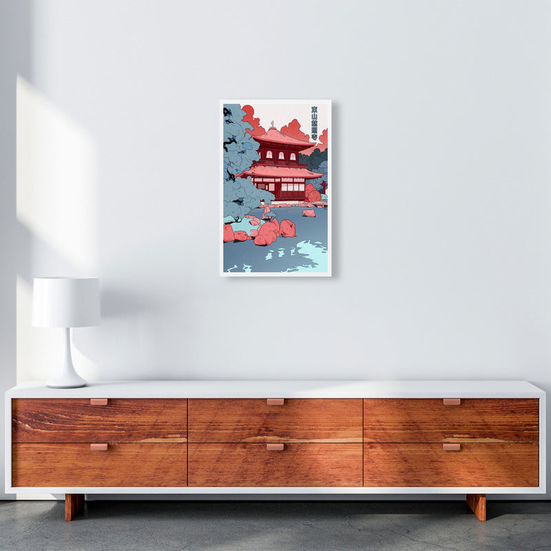 Ginkakuji Art Print by Lucy Michelle A3 Canvas
