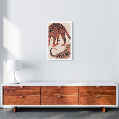 Leopards Art Print by Lucy Michelle A3 Canvas
