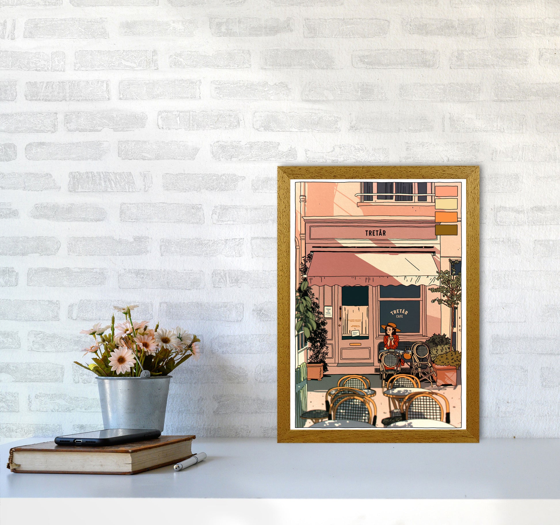 Tretar Art Print by Lucy Michelle A3 Print Only