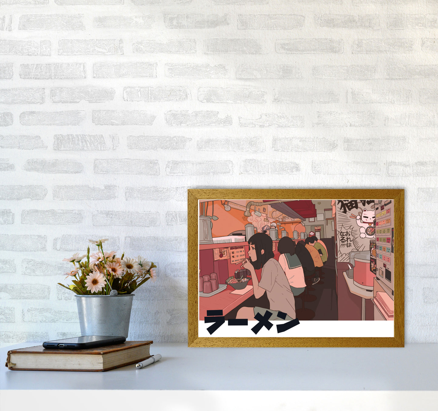 Ramen Art Print by Lucy Michelle A3 Print Only