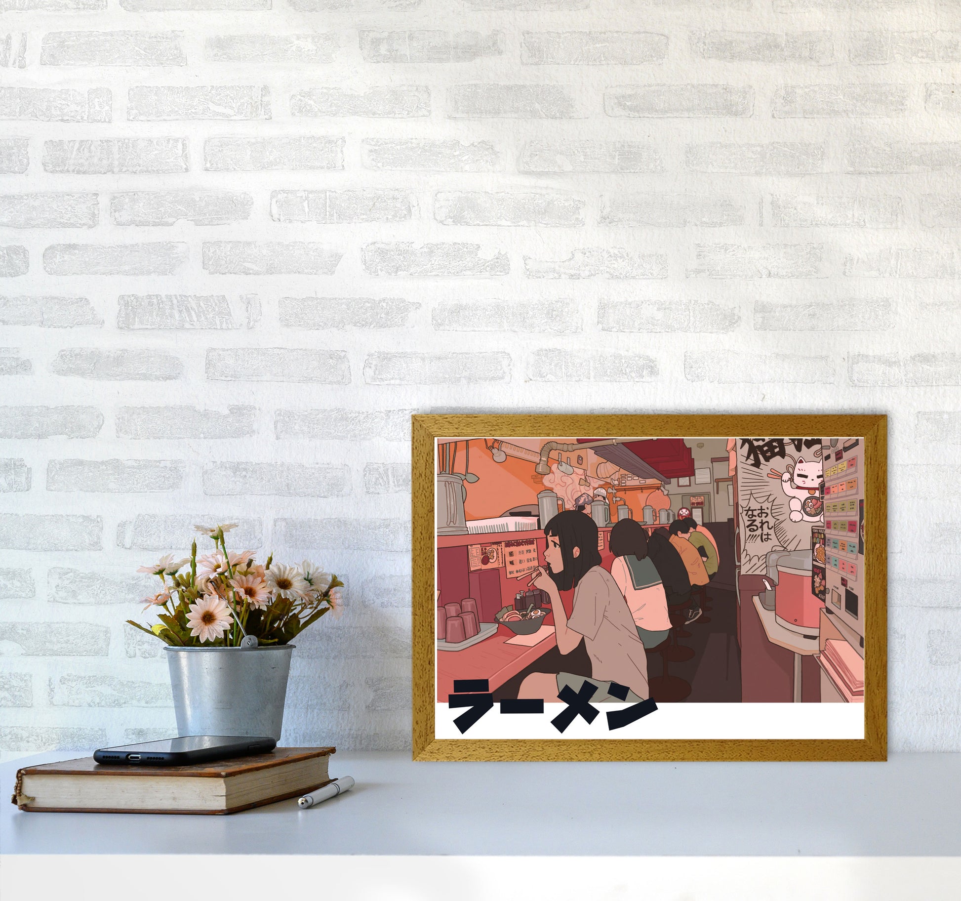 Ramen Art Print by Lucy Michelle A3 Print Only