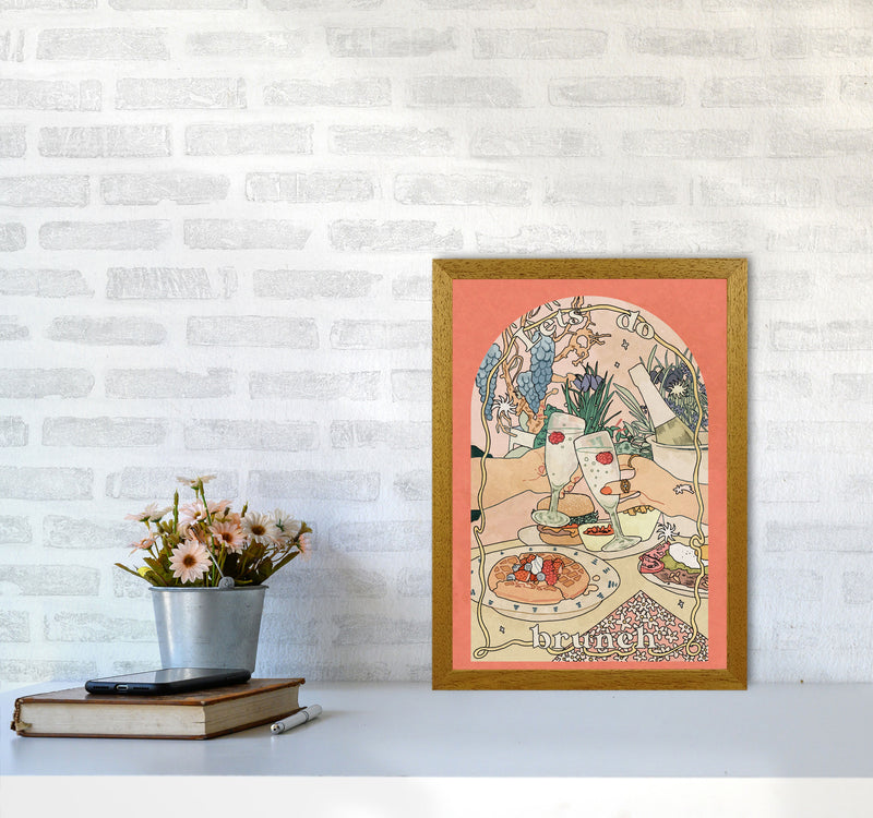 Lets Do Brunch Art Print by Lucy Michelle A3 Print Only