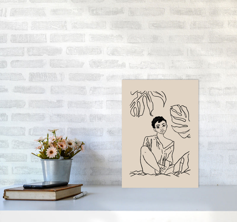 Sundays Art Print by Lucy Michelle A3 Black Frame