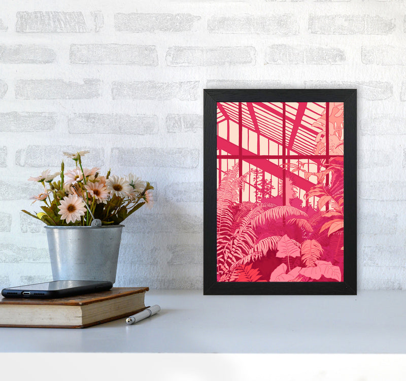 Dramatic Art Print by Lucy Michelle A4 White Frame