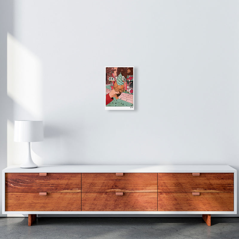 Bungeo Ppang Art Print by Lucy Michelle A4 Canvas