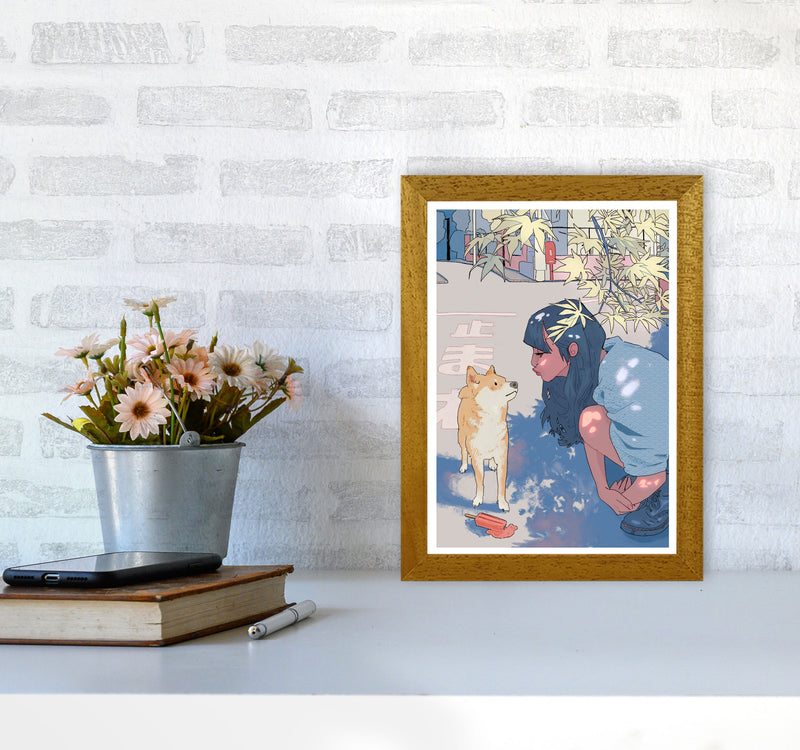 Shiba Art Print by Lucy Michelle A4 Print Only