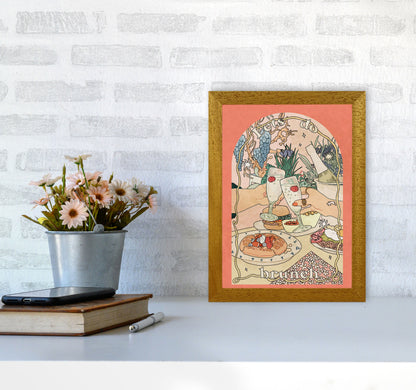 Lets Do Brunch Art Print by Lucy Michelle A4 Print Only