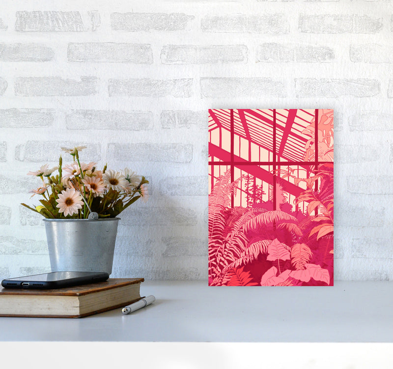 Dramatic Art Print by Lucy Michelle A4 Black Frame