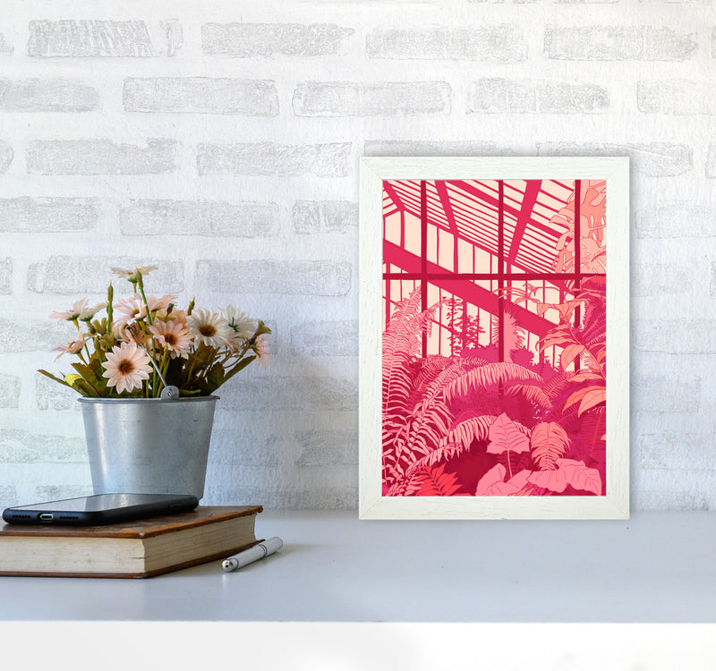 Dramatic Art Print by Lucy Michelle A4 Oak Frame