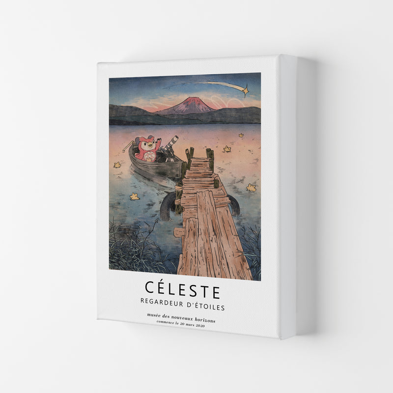 Celeste Art Print by Lucy Michelle Canvas