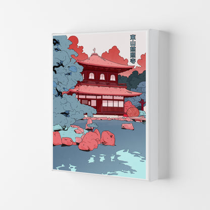 Ginkakuji Art Print by Lucy Michelle Canvas