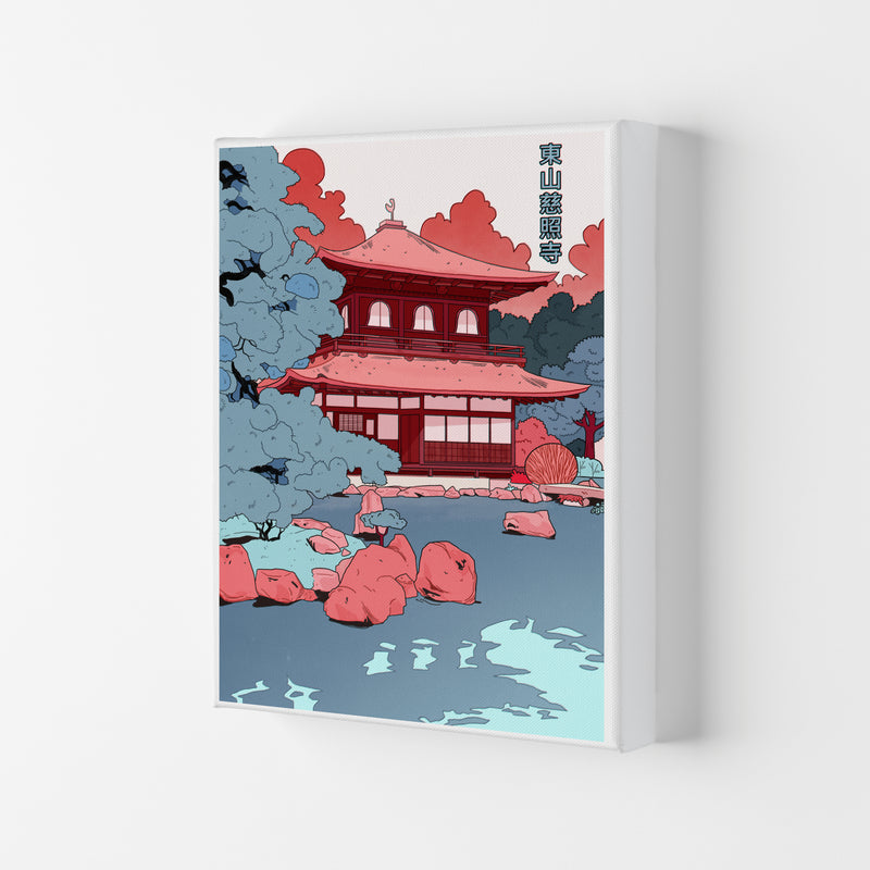 Ginkakuji Art Print by Lucy Michelle Canvas