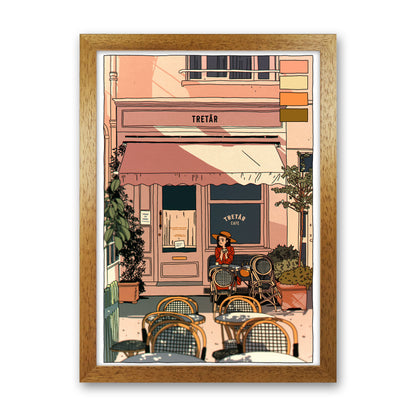 Tretar Art Print by Lucy Michelle Oak Grain