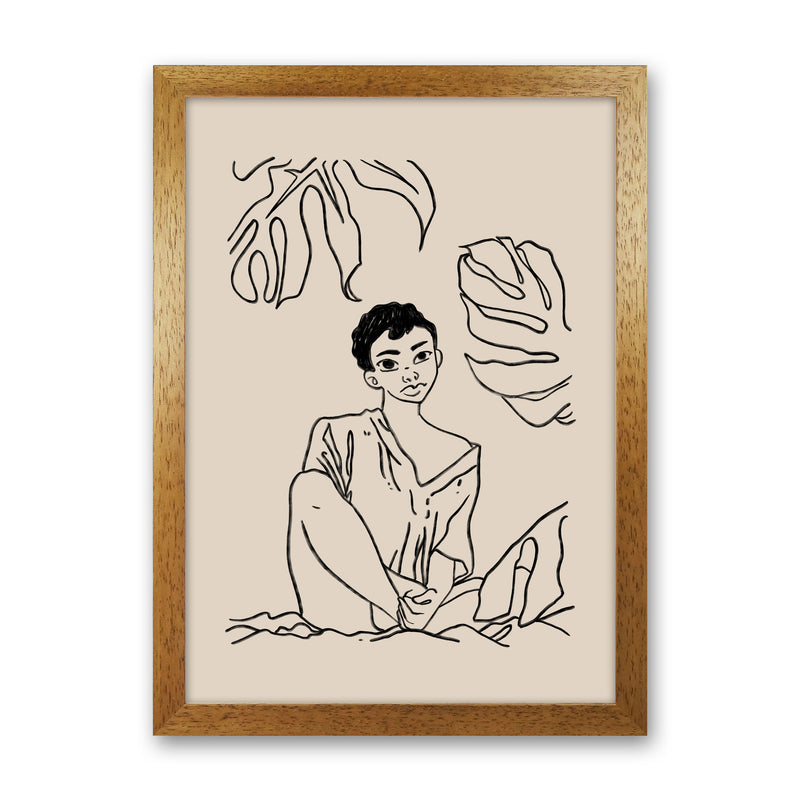 Sundays Art Print by Lucy Michelle Oak Grain