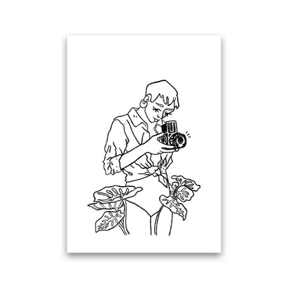 Snap Art Print by Lucy Michelle Print Only